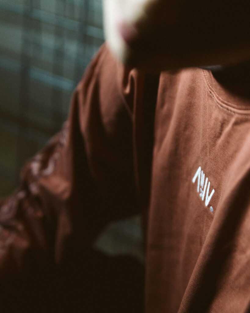 long sleeve heritage brown